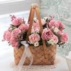 Artificial Flower Silk Peony Rose Home Room Vase Outdoor Yard Garden Festival Table Decor DIY Wedding Bridal Bouquet Hotsale Diy