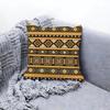 Ethnic Indian Ethnic Pattern Cushion Cover Premium Comfort Reversible Pillow Cove Two In One Design for Any Room  Car Interior