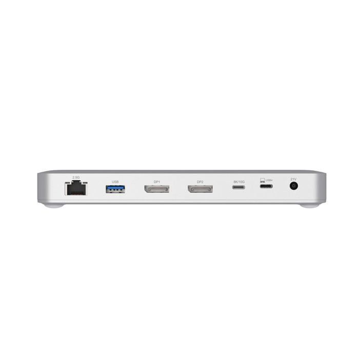 Station d'accueil USB4 9-en-1 - D-Link - 40 Gbps - Double écran 8K - 100W PD - Ethernet 2.5GbE - USB-C - DisplayPort