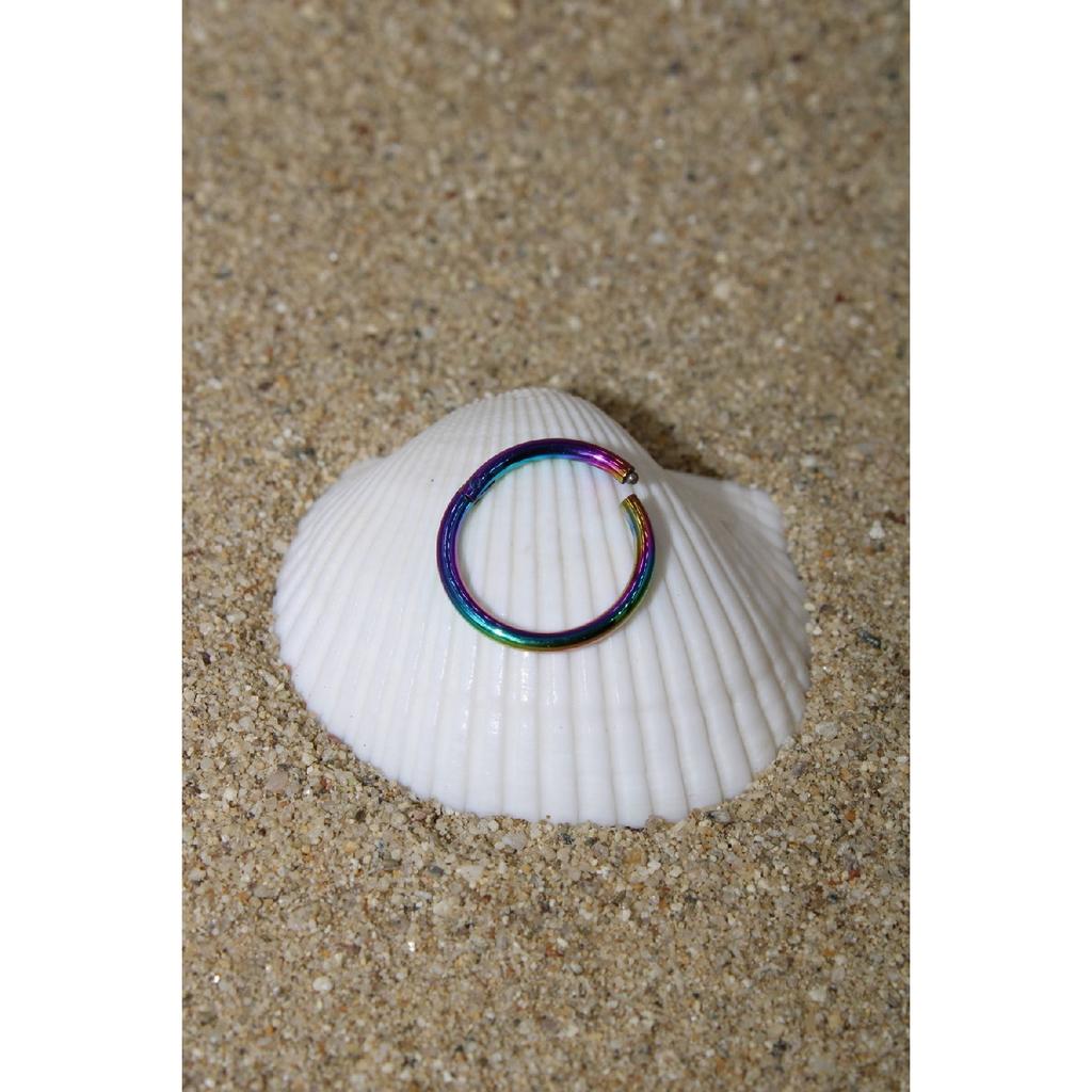 Piercing Surgical Steel Piercing Clip Cartilage Septum Tragus Conch Helix Silver Color