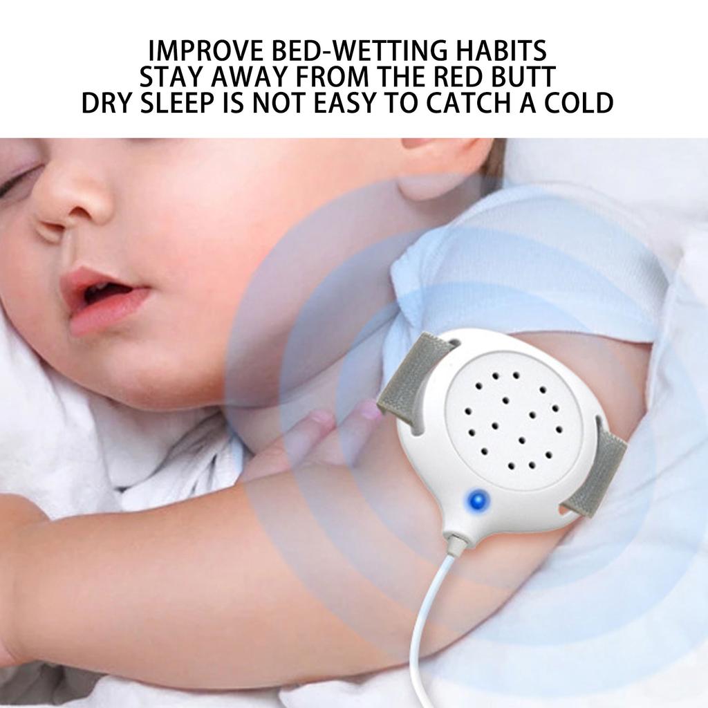 Intelligenter Bettnässer-Alarm, Hochfrequenz-Vibration, hochempfindlicher Enuresis-Alarm für Bettnässer