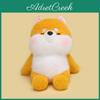 Plush Shiba Inu Dog Figurine With Phone Stand For Office Desk Decor And Kids Gift