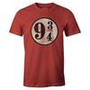 HARRY POTTER Mens Platform 9 3/4 T-Shirt