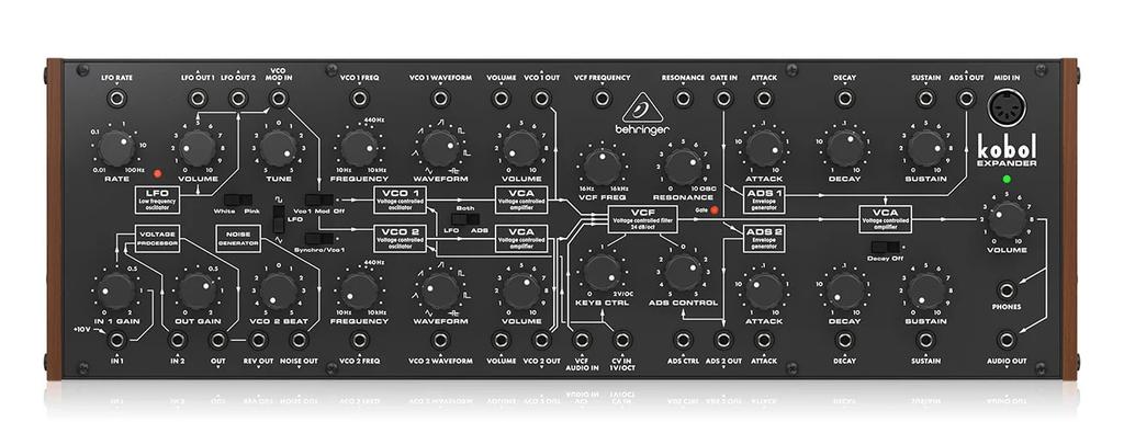 Behringer kobol expander - syntezator analogowy