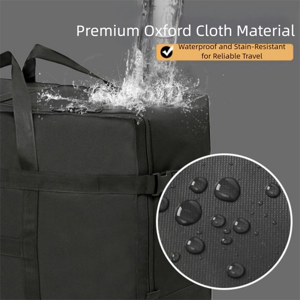 Large Capacity Travel Luggage Bag Oxford Messenger Bag Portable Travel Duffle Bag  Travel