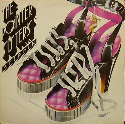LP Schallplatte POINTER SISTERS - Steppin' ABCL5133 ABC Records 1975 UK Soul/Funk Gebraucht
