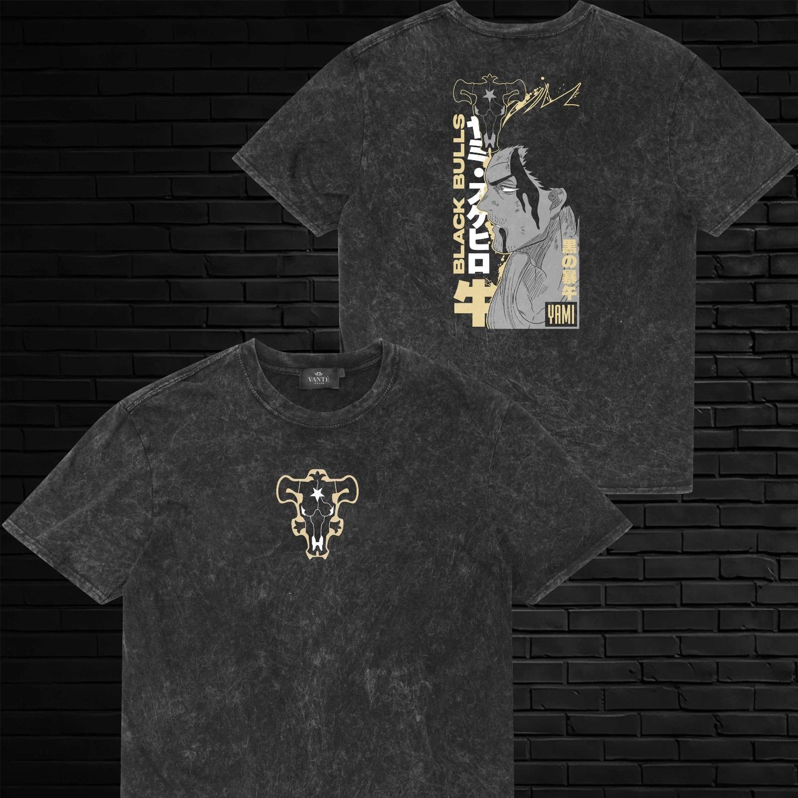 

Yami Sukehiro Black Bulls Captain T-Shirt Graphic Tee Mens Unisex Cotton XL