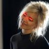 Colorful Halloween Light Up Eyelid Paste Waterproof LED luminous False Eyelashes Handmade   Party