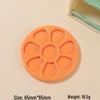 Cartoon Flower Round Plate Handmade Resin Accessories for DIY Crafts and Jewelry