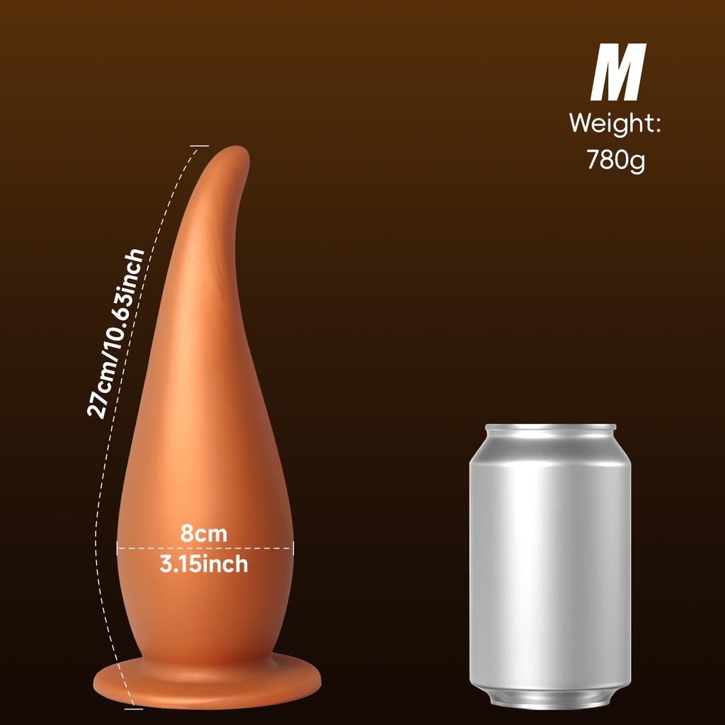 Golden Huge Deep Dildo Anal Plug Big Buttplug Dilatador Anal Penis Adult Sex Toys For Men Dick Monster Dildos For Women Sex shop