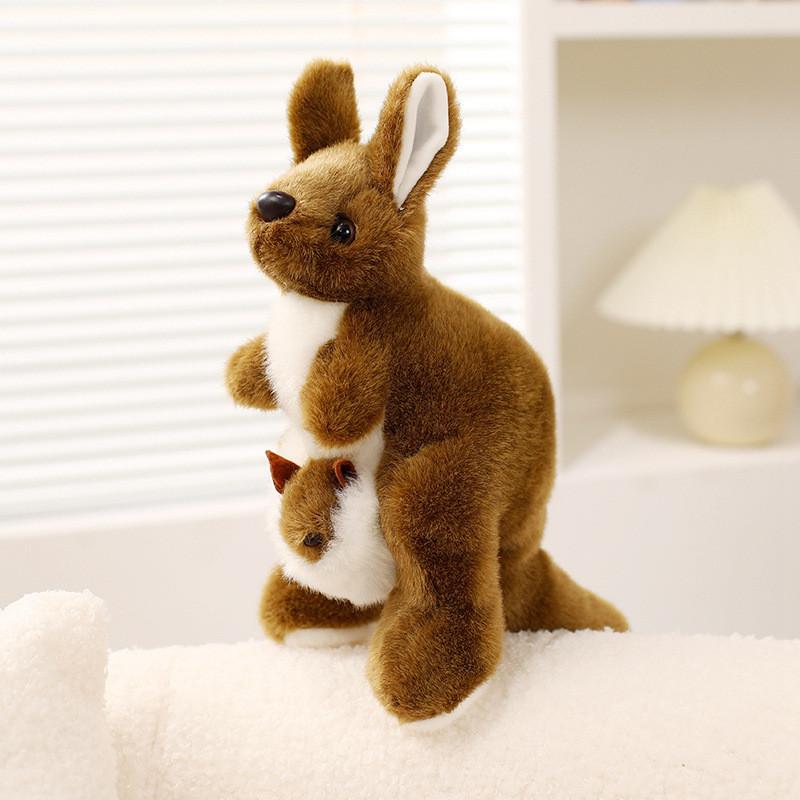 

Kangaroo Plush Toy Animal Collection Gift For Kids And Adults