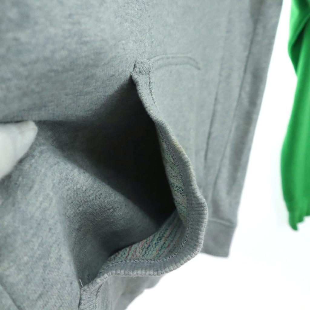 adidas Two-tone color Long sleeve trainer M green Men's Used