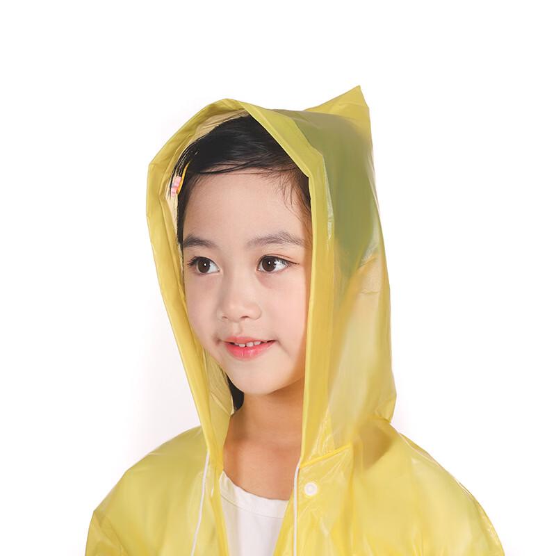 AOLANSI Kinder Frosted Plastic Regenmantel