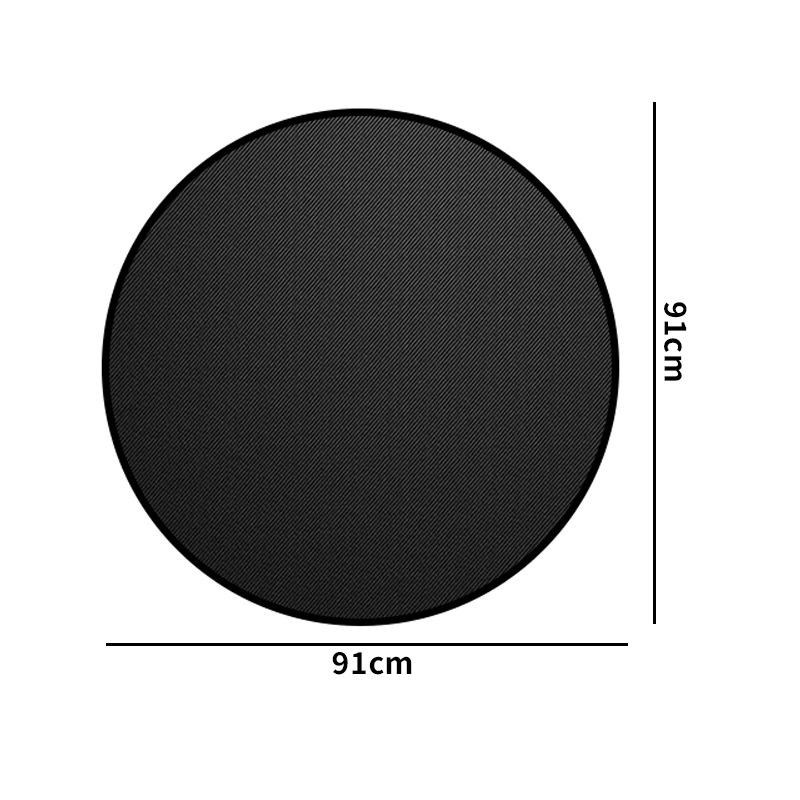 High-Temp Fireproof BBQ Grill Mat for Outdoor Use