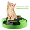 Catch The Mouse Moving Toy Interactive Plush Scratching Mat