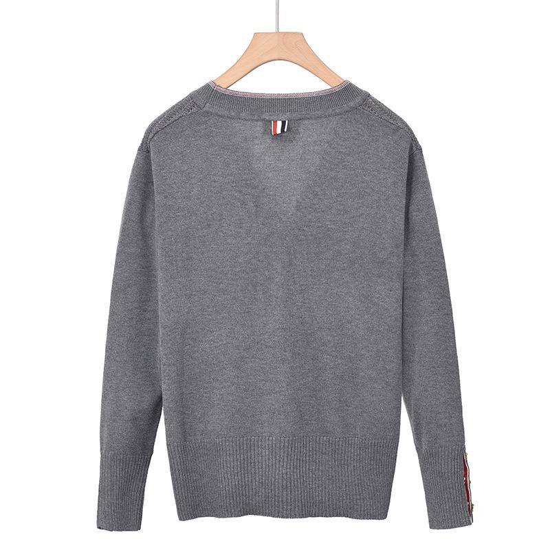 BROWIN2025 Autumn Urban Wool V-neck Cardigan Sweater