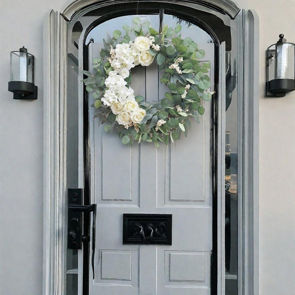 Christmas Decoration Red Truck Garland Door Hanging Hangers