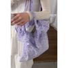Lotus leaf floral cloth bag women's bag new lady wind tote bag large capacity shoulder bag
