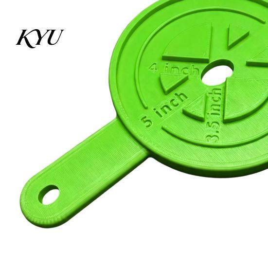Ceramic Shaping Supplies Trimming Bat System for Pottery Wheel, Tool, 3.5Inch 4Inch Centering Tool 5Inch, 3D Printed Fixing Rim Shaper Studios