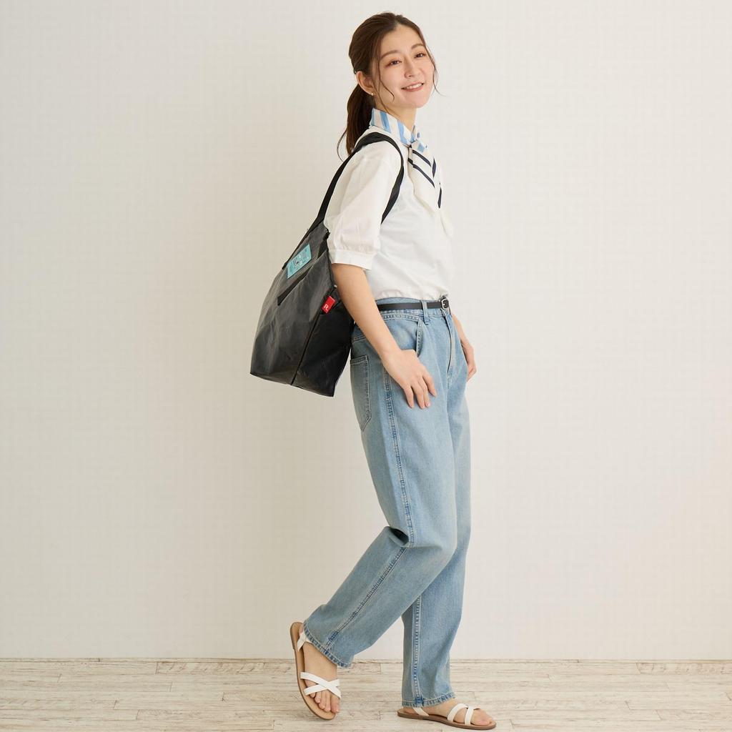 Rootote 8580 SNOOPY Tarpaulin Material Leicht Großes Fassungsvermögen Faltbare Tragetasche IP Fass Erdnüsse-9F (04 Prüfen)