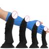 Kirin Shaped Large Penis Anal Plug Anal Sphincter Expansion Device Chrysanthemum Anal Masturbation Dilator for Adult Sexual Use