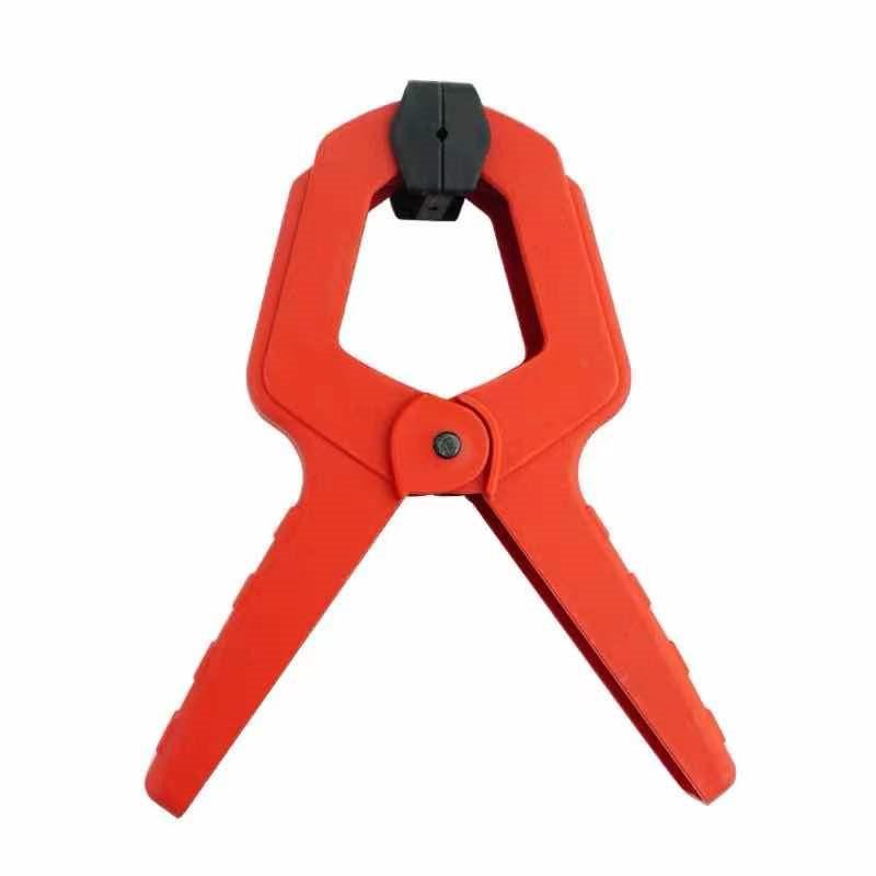 Heavy Duty Woodworking Spring Clamp 2/3/4 Inch Plastic Nylon Grip Strong A Type Carpenter Clip Tool Gripper for Wood Clamping