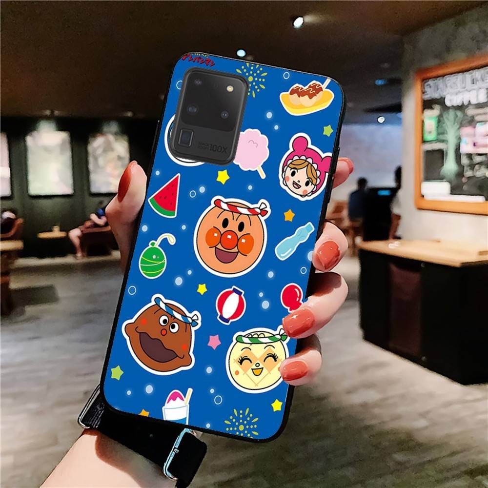 Cartoon Cute Fashion A-anpanmanes Phone Case For Samsung S 24 Fe 25 Ultra Plus 20 Lite 21 30 22 23 24 22 Ultra 5G Fundas