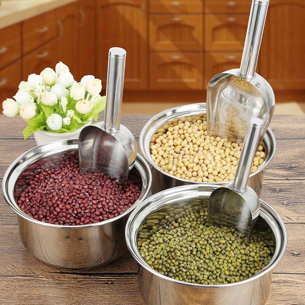 8/9/10/11Inch Ice Shovel Metal Sugar Scoop Accessories Ice Freezer Scoop  Party
