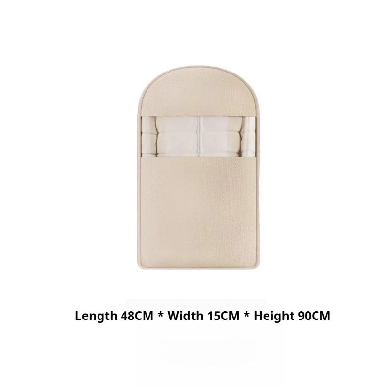 

Down Jacket Solid Color Compressed Dust Cover Transparent Hanging Garment Bag Universal Clothing Protector Wardrobe Organizer