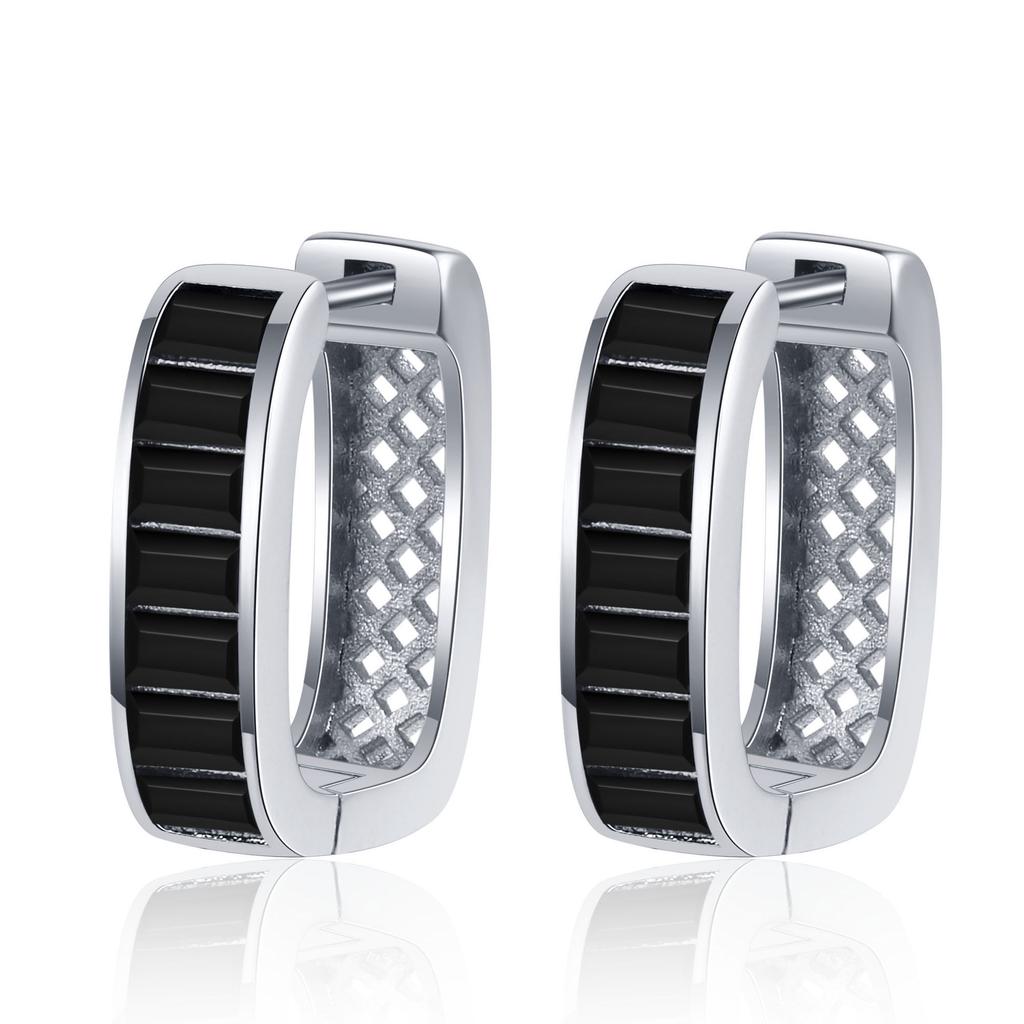 Fashionable and Personalized New U-shaped Earbuds Zircon Personality Trendy Women's High-end Girls' Earrings