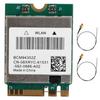 Wireless Network Card Dual Band NGFF M.2 Bluetooth 4.0 802.11ac Wlan Adapter BCM94352Z(2Pcs External Antenna Cables )