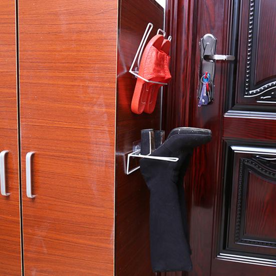 Wandmontierter Stiefelständer Schuhtrockner Stark belastbar Nicht leicht verformbar Robuster Metall-Stiefelorganizer