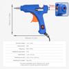 20W with Switch Suit 7mm Glue Stick Hot Melt Glue Gun Mini Industrial Adhesive Hot Gun Electric Heat Temperature Gun Repair Too