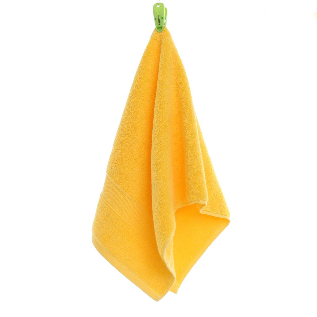 Thickened pure cotton towel gift supermarket 120g towel embroidered plain face towel