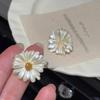 Versatile Daisy Stud Earrings: Fairy-Inspired, Simple Design for Women