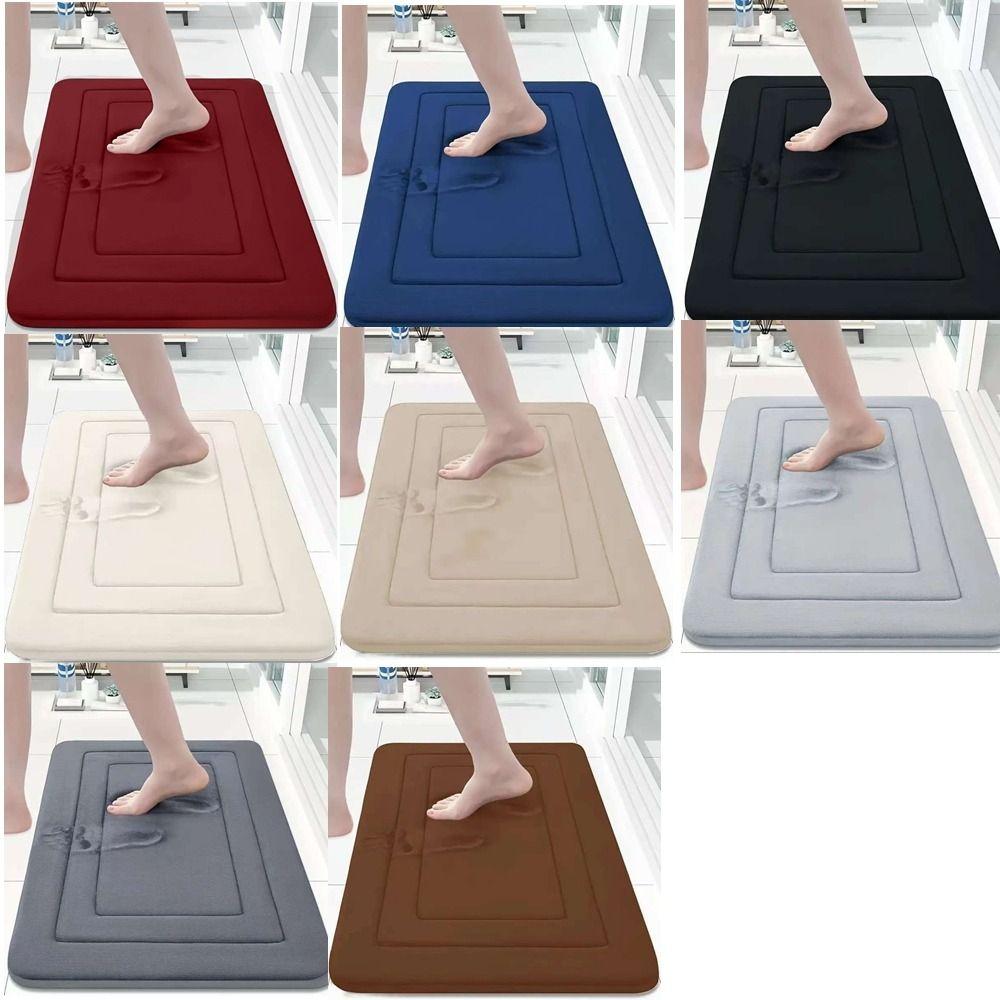 Quick Dry Floor Mat Non-Slip Door Mat Long Strip Bathroom Mat Living Room