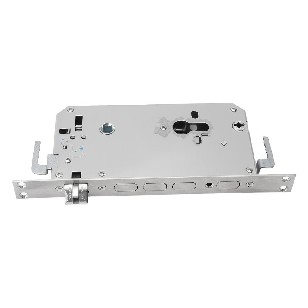 Sicherheitsschlosskörper SUS Stahl 2 Loch Diebstahlschutz Universal Eingangstür Einsteckschloss für Smart Door