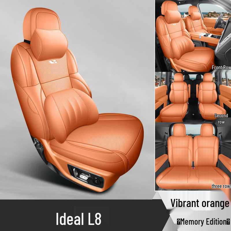 Li Auto L8 All-Season Full Coverage Car Seat Cover and Cushion Set
