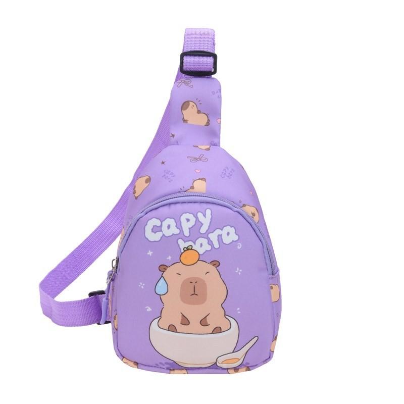 Lightweight Unisex Colorful Kids Crossbody Bag With Fun Print Adventures Outdoor