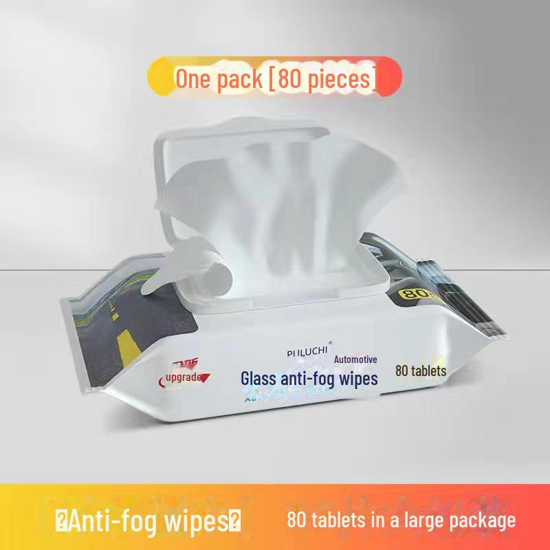 

Салфетки Douyin Anti-Fog для очистки стекол и экранов автомобилей и телефонов Anti-fog/80 pieces