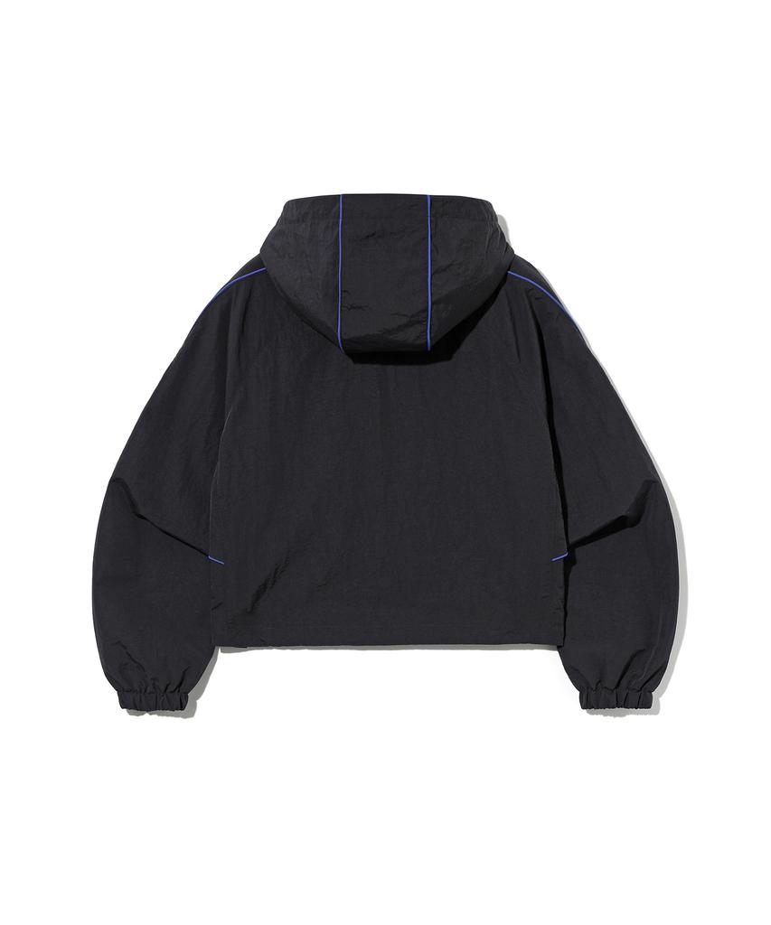 UCLA Women'S Sporty Contrast Piping Windbreaker [Black] (Ub9Uj50)