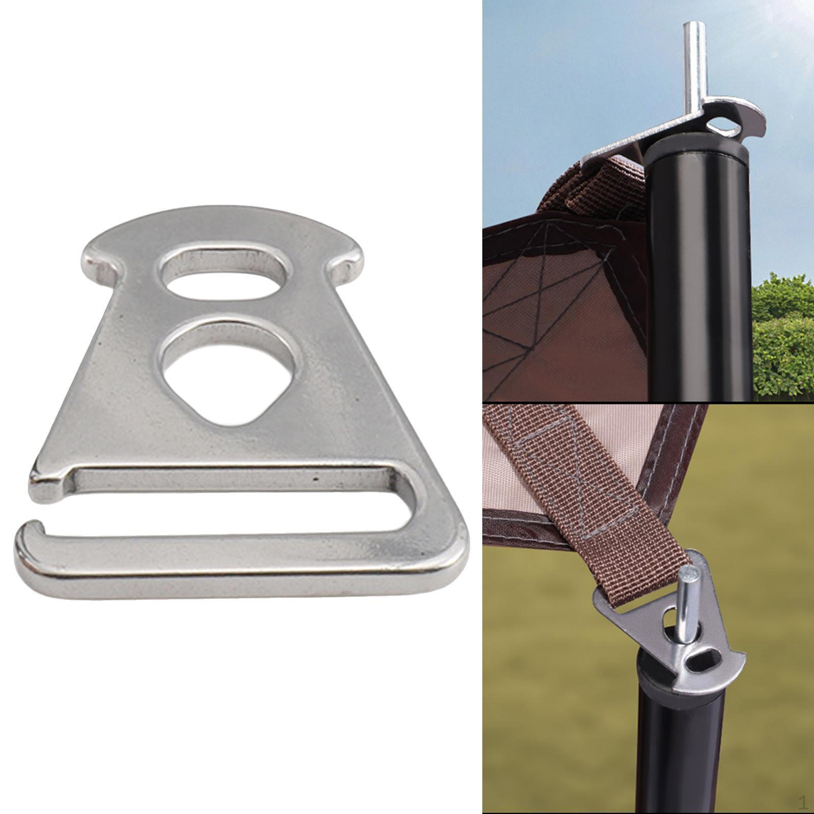 

Противоскользящий затягивающий крюк, регулятор натяжения веревки для палатки для кемпинга, 2 отверстия для пикника на открытом воздухе