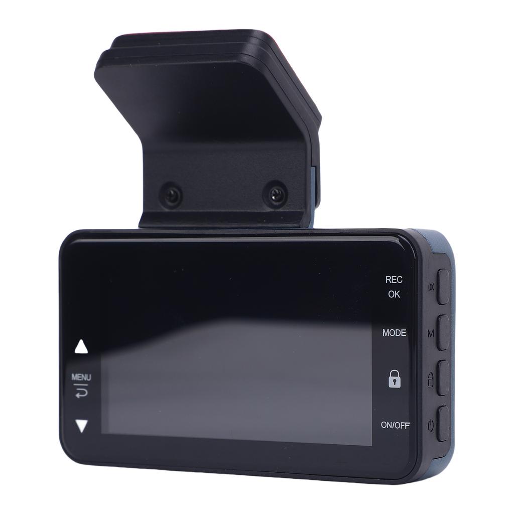 4K Dual Dashcam Vorne und Hinten 3 Zoll IPS Bildschirm GPS WiFi 2-Objektiv-Kamera Fahrtenschreiber mit 170 Grad Weitwinkel