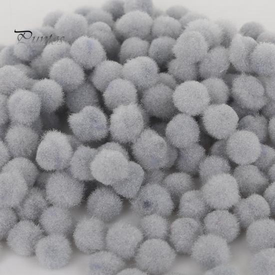 300 Pcs Pom Poms for Crafting 10mm Fluffy Felt Balls Solid Color Fuzzy Pompoms for Dolls Garland DIY Crafts Decorations