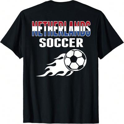 Maillot fier pour les Amoureux du Football Néerlandais - T-shirt pour Fans de Football Hollandais