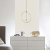 Nordic Ring Pendant 45cm/60cm Golden Pendant Simple Model Room Dining Room Living Room Art Exhibition Decorative Light