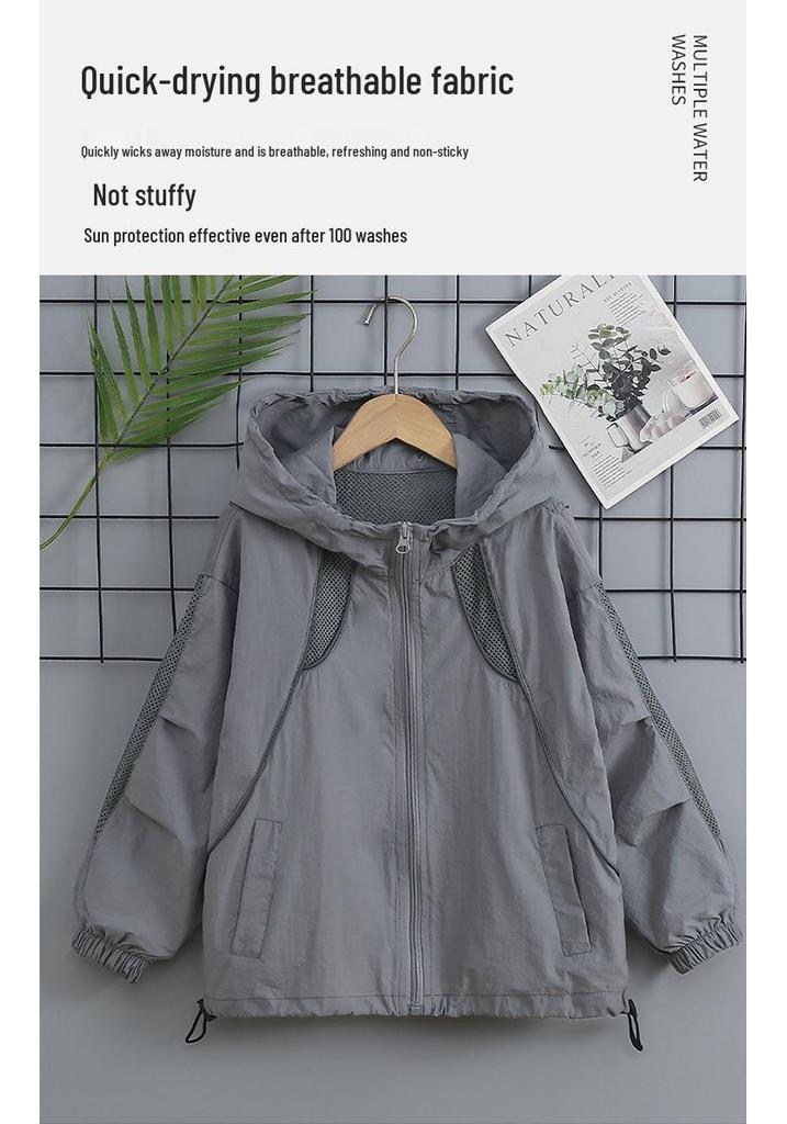 Boys' Lightweight Summer Jacket: 2026 New Arrivals for Sun Protection and Outdoor Fashion