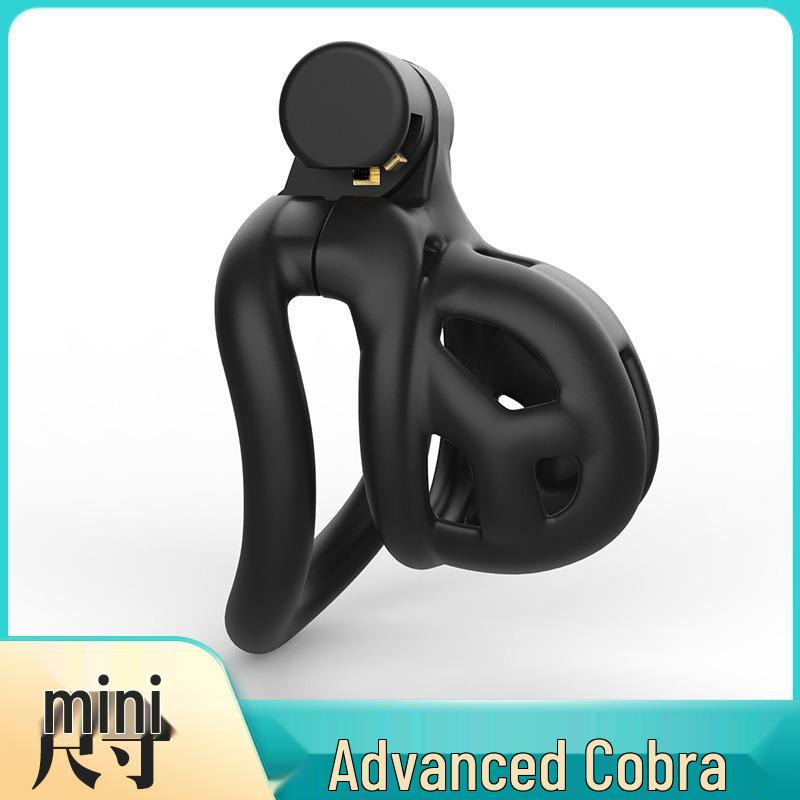 Abstinence Mini Cobra Chastity Lock: Ultra-Small Anti-Masturbation Purity Device for Men.