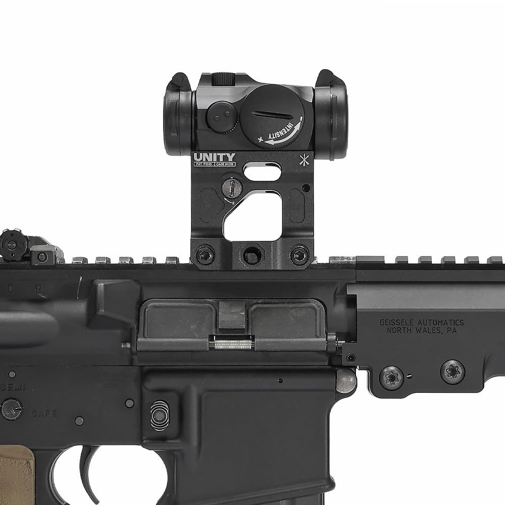 Ryohin Buhin UNITY FAST MICRO MOUNT Replica High Mount for T1/T2 Dot Sights with Built-in BUIS