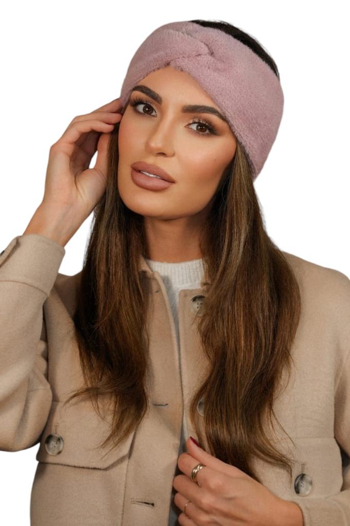 Women' Winter Fluffy Headband Color Orchid Kamea - Yoshi